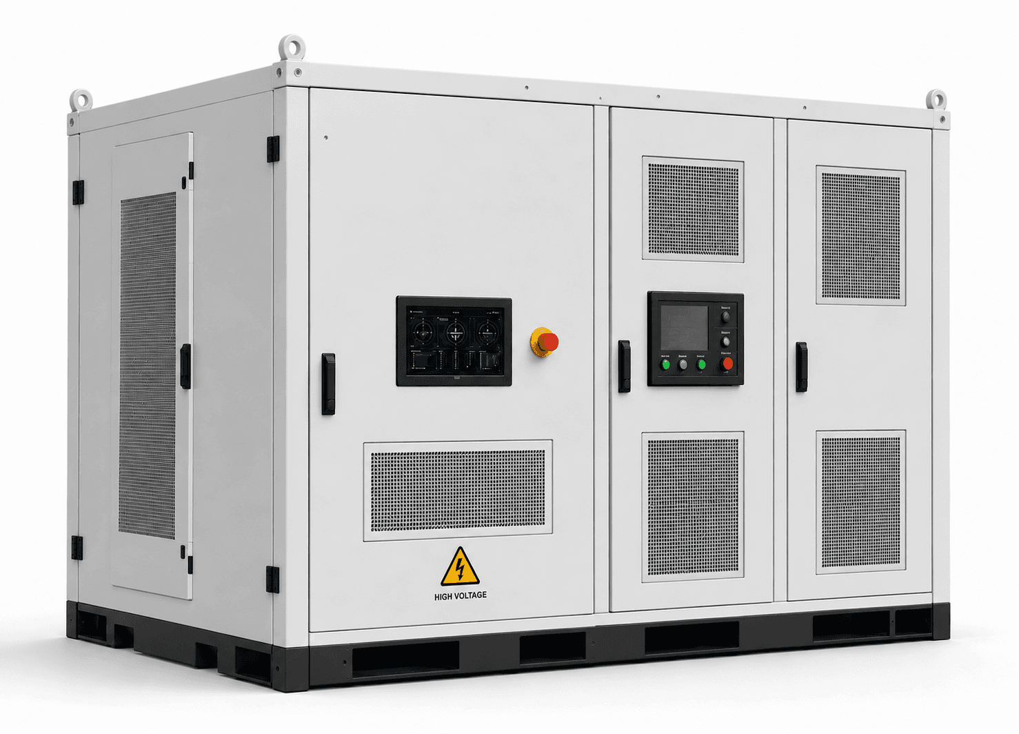 Industrial power conversion system cabinet