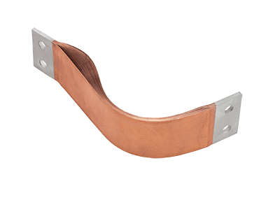 Laminated flexible copper busbar with insulated sleeve